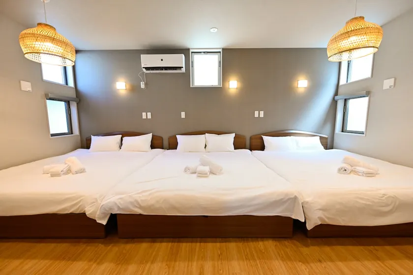 [AZUMA SEE ②] Good transportation for sightseeing. Nordic furniture and queen beds, comfortable room for 6 people. - Image 1