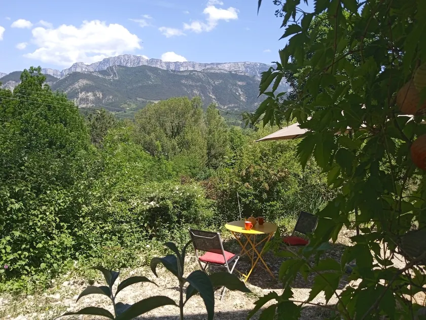 Ground floor, riverside, view of Vercors - Image 1