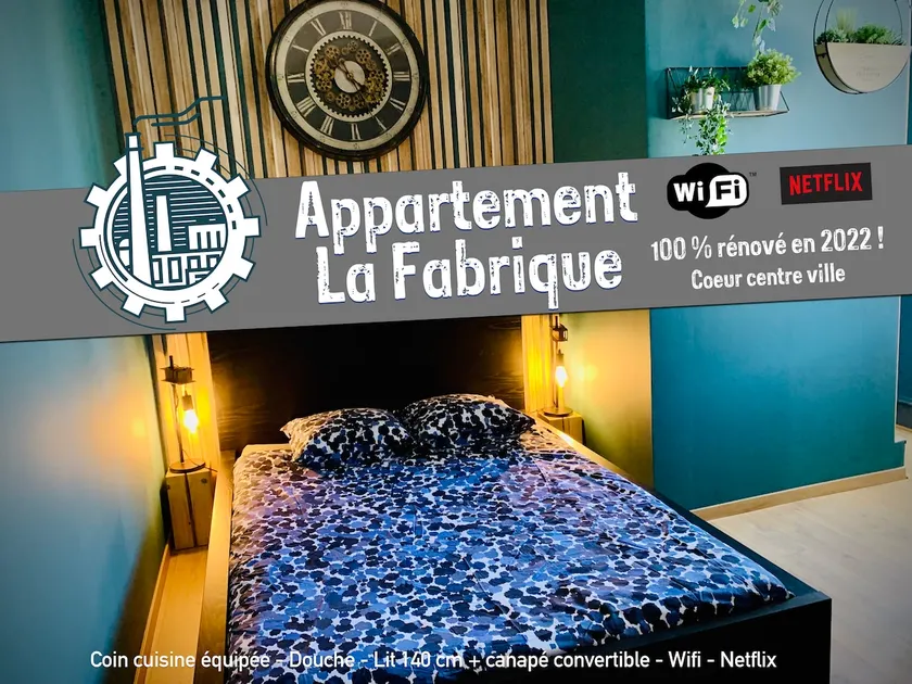 La Fabrique Apartment - Wi-Fi Netflix in the center - Image 1