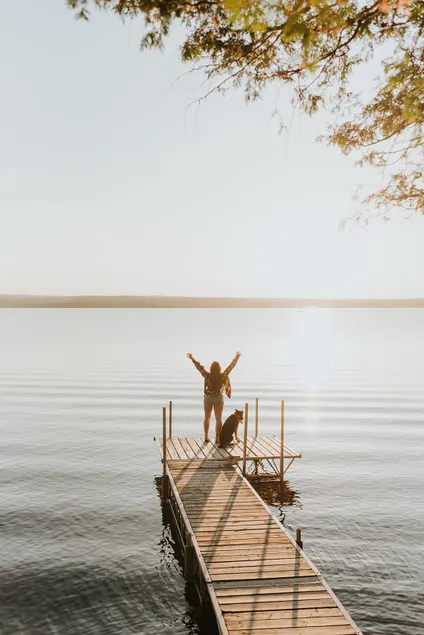 Off the Trail Cottage•Lakefront•Sauna & Hot tub - Image 1