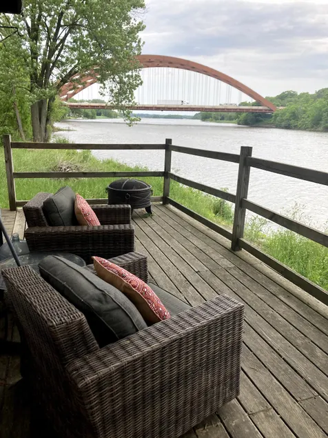 River cabin 5 private shore with your own kayaks - Image 1