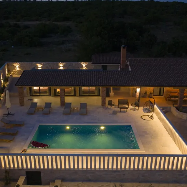 Villa Bukovica-solitude villa with salt water pool - Image 1