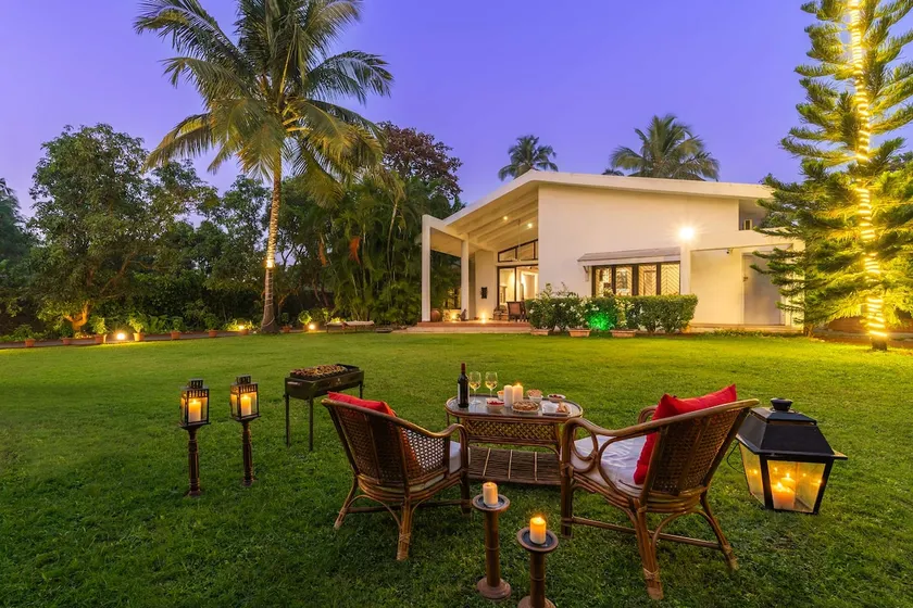 The Beach House by StayVista - 3BHK Near Awas Beach with Alfresco Dining - Image 1