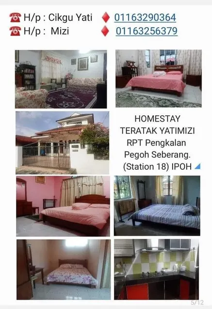 Homestay YatiMizi (Bungalow Station 18, Ipoh) - Image 1