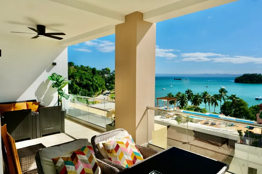 1 bedroom condo with big balcony in  hacienda samana bay.... - Image 1