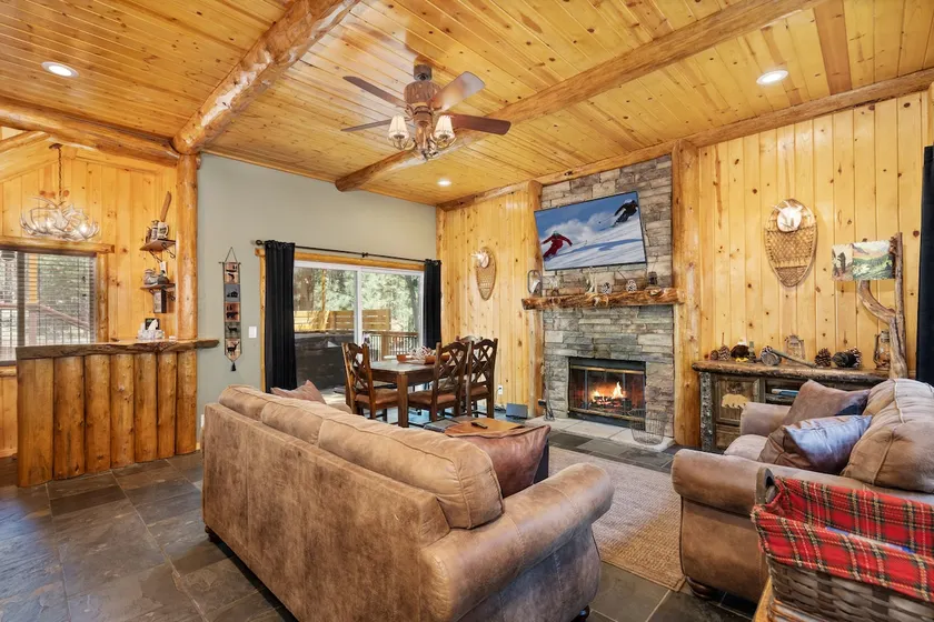 Extravagant Big Bear Home, Spa, Large Yard, Pets - Image 1