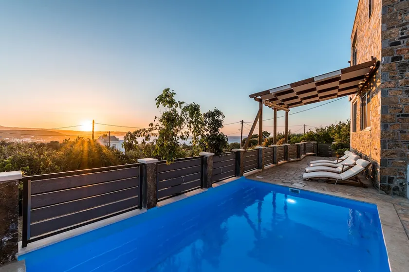 S&O Lux Villa Sitia - Amazing View, Private Pool - Image 1