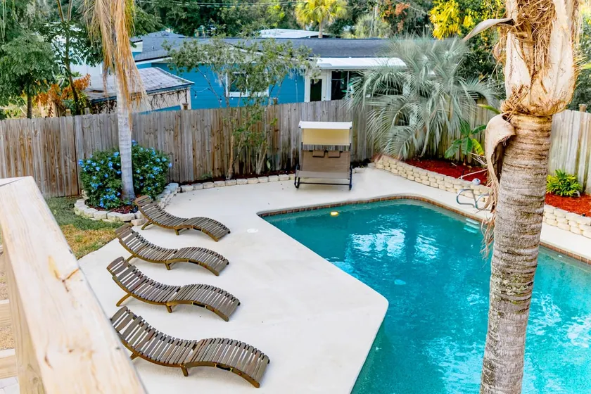 Pool & Hot Tub Home w Game Room! 1 Mile to Beach! - Image 1