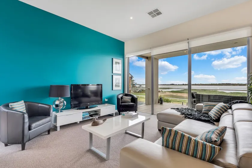 Teal by the River—Chill by the River - Image 1