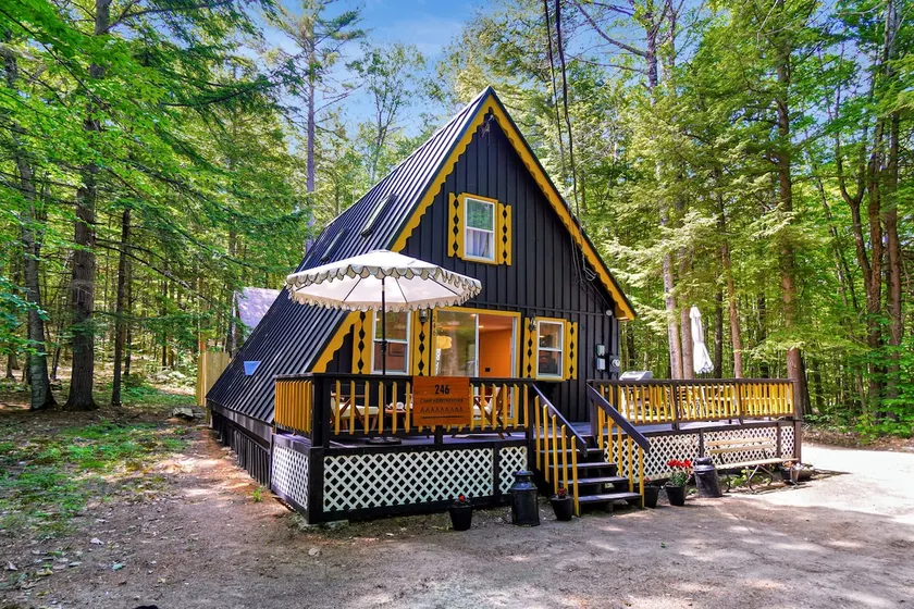 Maine A-Frame with Hot Tub, Game Room, Lake Access - Image 1