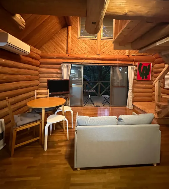 Kurokawa Onsen Private Log Cabin with Stone Bath - Image 1