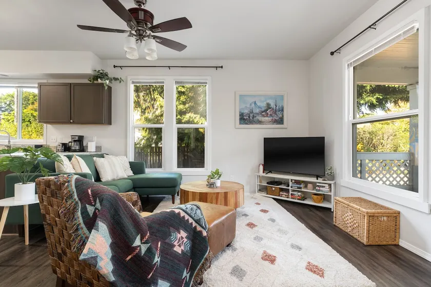 Bright Boho Retreat | 2BR w/ Natural Light & Cozy - Image 1