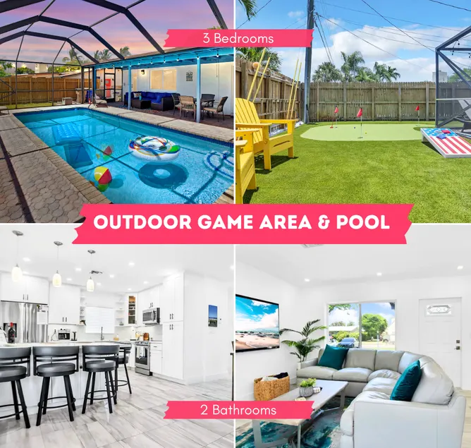 5 Star Family Beach House | Screened Pool | 5 Mins - Image 1