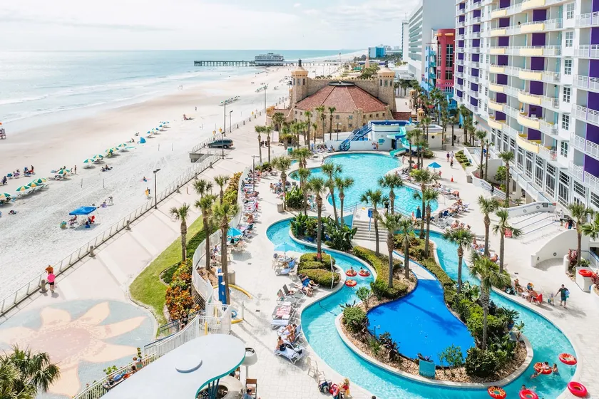 Modern Beach Highrise W/ Jacuzzi Ocean Walk Resort - Image 1