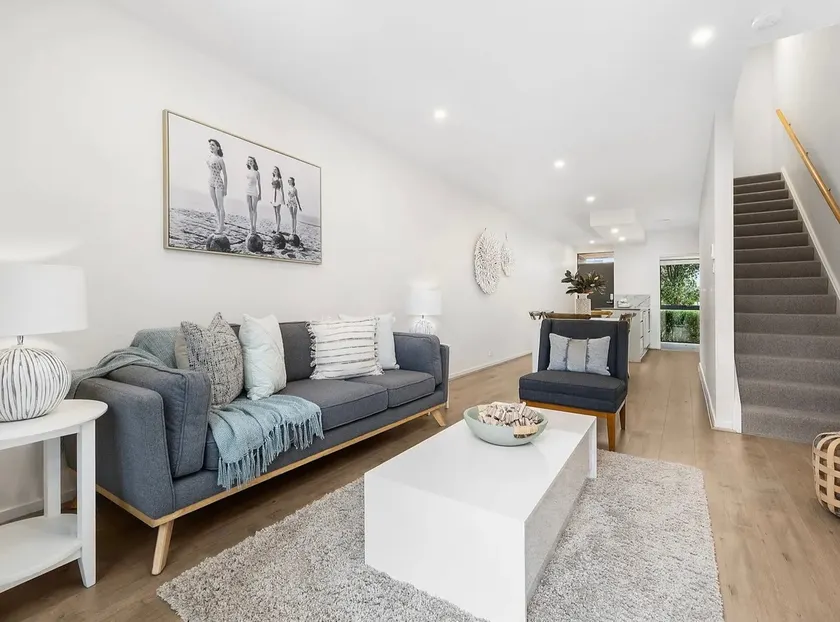 Stylish 2‑Bed Home w/ Secure Parking & Large TV - Image 1