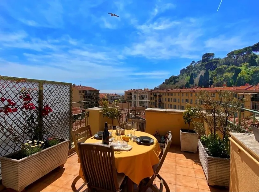 New Fabulous T2, spacious terrace, Nice's Port - Image 1