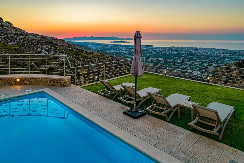 Villa Lia Chania with private ecologic pool and amazing view! - Image 1