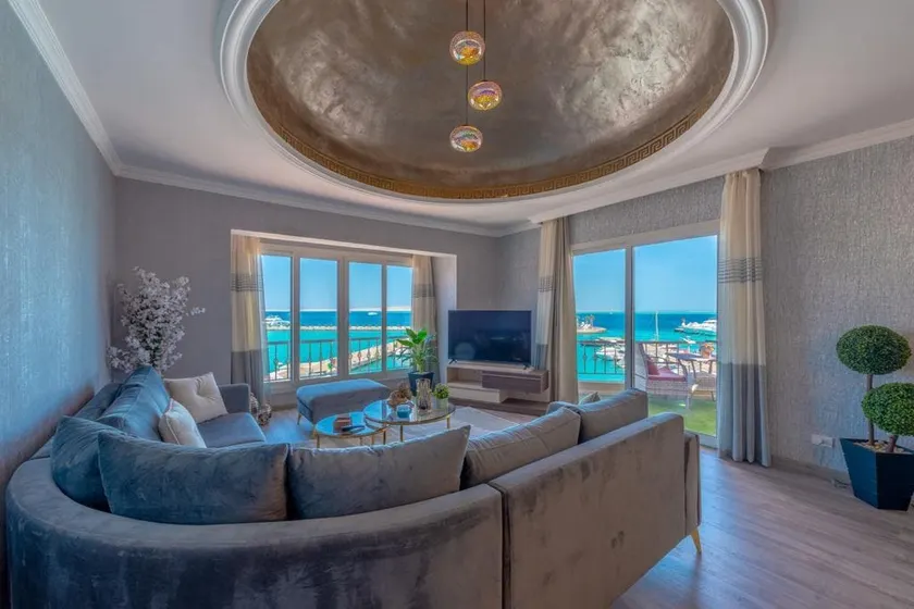 Apartment for Rent in Hurghada Marina Sea View Private Panoramic Rooftop Terrace - Image 1