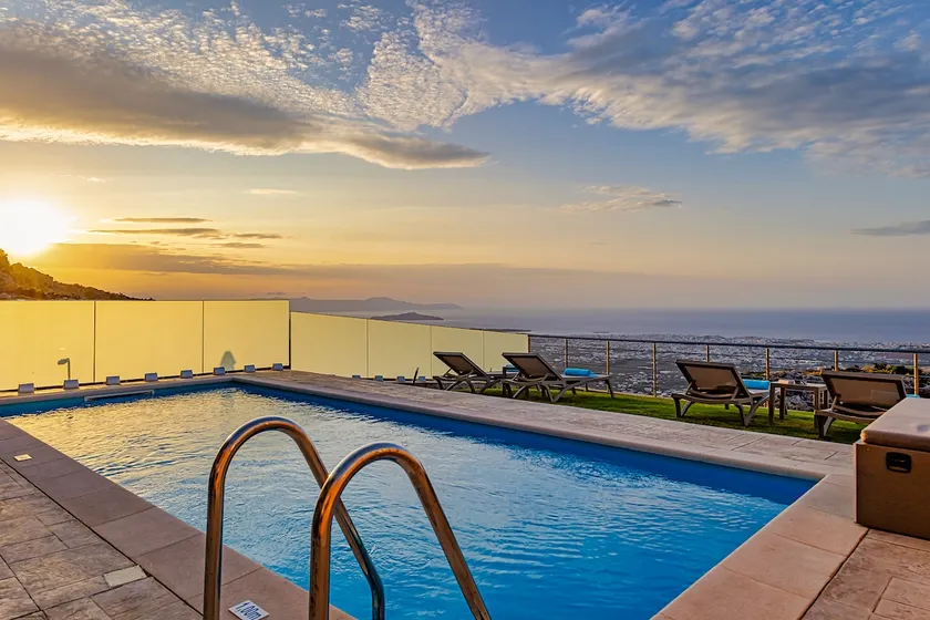 Villa Mari Chania, with private ecologic pool and amazing view! - Image 1