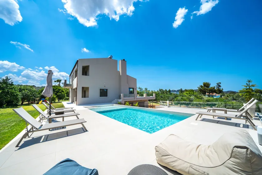 Villa Florentina at Chania Suburbs With Private Pool and BBQ - Image 1