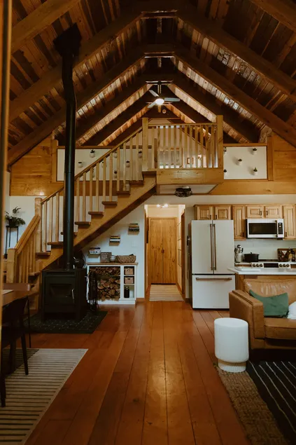 Charming, dog-friendly cabin with cedar hot tub - Image 1