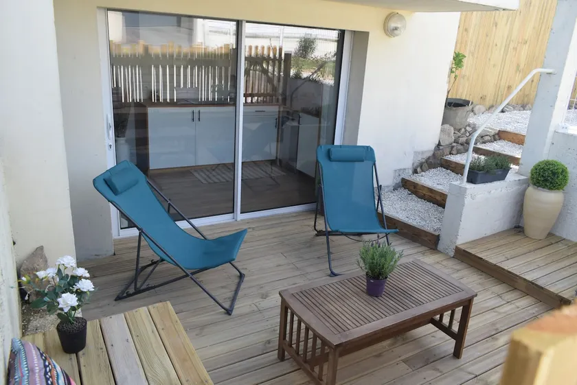 Appartement RDC avec jardin à 10km de la mer - Image 1