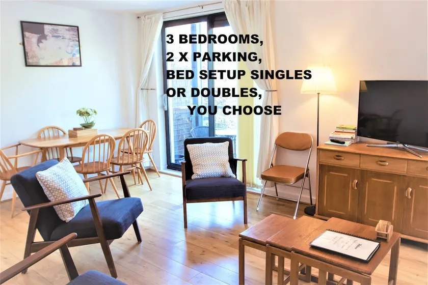 3Bedroom-Quiet-Spacious-Quality 4to6beds PARKINGx2 - Image 1