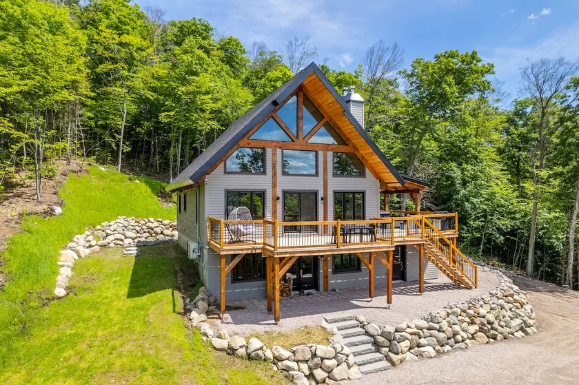 Chalet timber frame| Spa 12 places, foyer, vue lac - Image 1