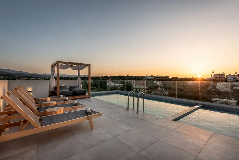 Soleado Villa Chania rooftop heated pool - Image 1