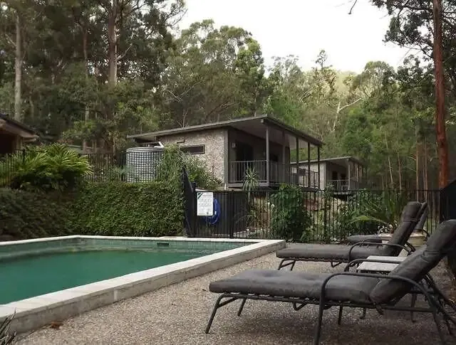 Cabin with private balcony surrounded by nature - Image 1