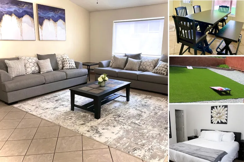 Spacious Escape, 1KB, 2QB, Wifi - Private Yard - Image 1