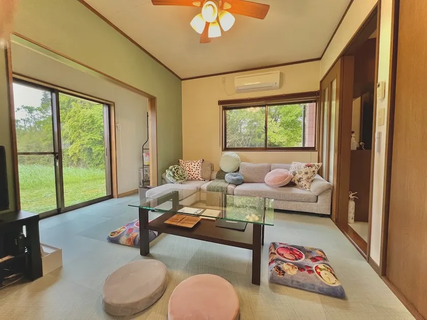 Large open-air BBQ, great for girls-only gatherings [8-minute drive to Shirako Beach / large garden / projector] Sea, nature, 7 people - Image 1