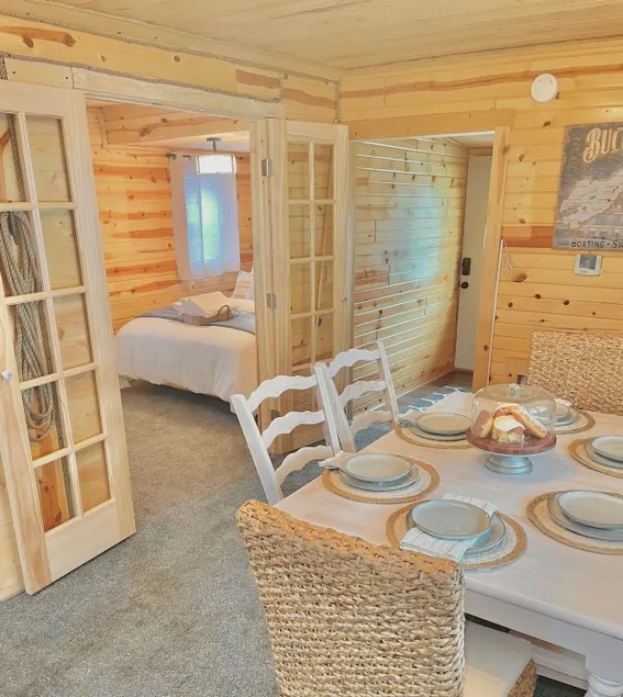 Little Red Cabin at Buckeye Lake|Hot Tub|Fireplace - Image 1