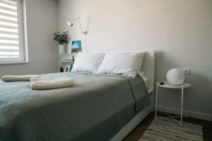 Grey Green Studio Apartment - Image 1