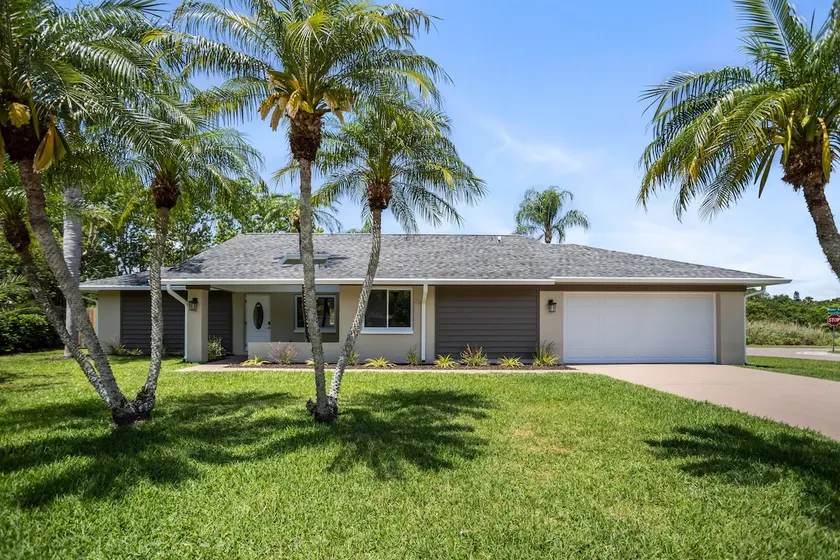 Relaxing home with palm trees & pool awaits you - Image 1