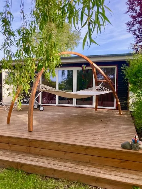 Spacey and charming cabin 300 m. from beach - Image 1