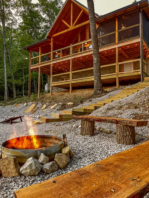 Moondance Cabin at Red River Gorge - Hot Tub - Image 1