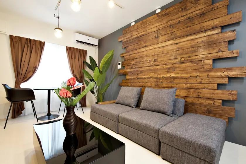 Stylish 1LDK with stone wall mezzanine *Wi-Fi* Parking available for 1 car - Image 1