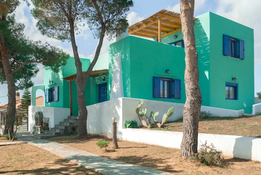 Hill Top Summer House: HomeBalu, Nea Styra, Evia - Image 1