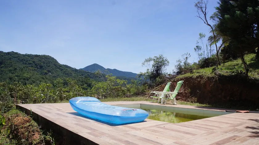 BEAUTIFUL CABIN in THE ATLANTIC FOREST WITH POOL - Image 1