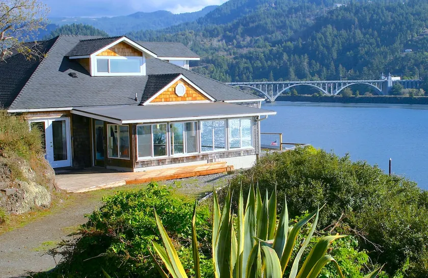 River's End-Ocean+River Views+2 acres+Hot tub - Image 1