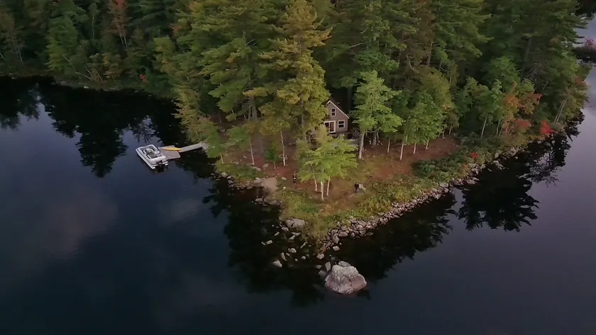 Seavey Shores- Classic Maine Camp on Crawford Lake - Image 1