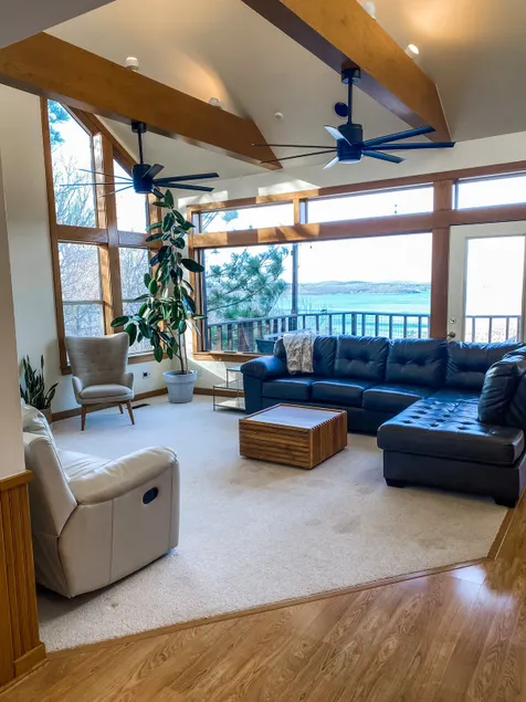Cabin w/ 2 Master Suites, Lake View and Fire Pit - Image 1