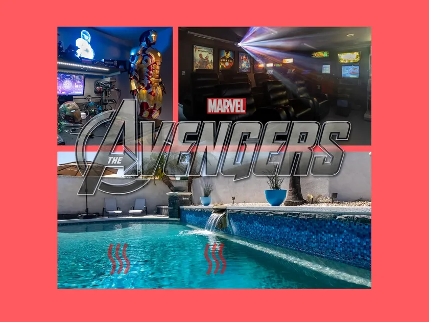 Avengers Campus: 🌊🎥🍿🕹Heated Pool, Theater, Arcade+ - Image 1