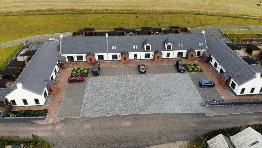 Westertonhill Lodge 2 with Hot Tub for hire - Image 1