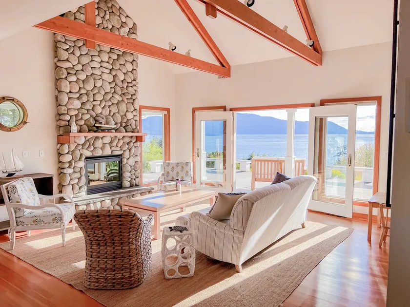 Sunset, Water Views with Hot Tub, Large Deck, and Privacy - Image 1