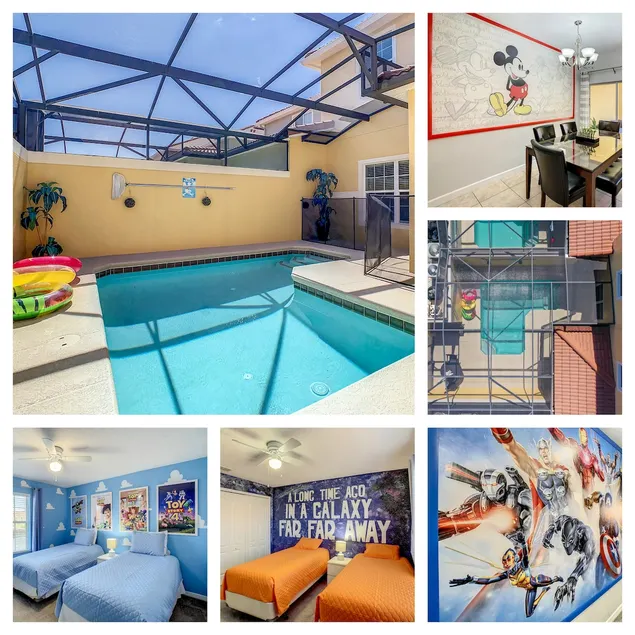 Paradise Palms Resort 4 Bedroom Private Pool Townhome 4 Home - Image 1