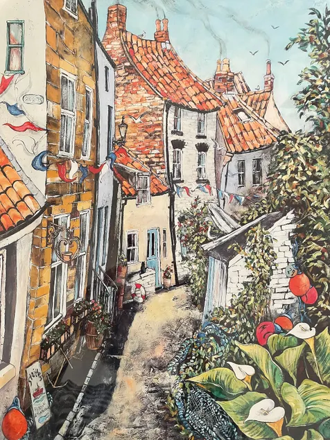 Charming, spacious cottage with stunning views of Staithes and the harbour - Image 1