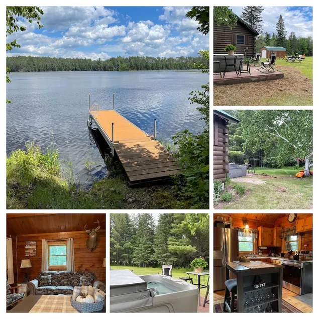 Lakefront Cabin, Dock, Hot Tub, Ski Sugarloaf 12mi - Image 1