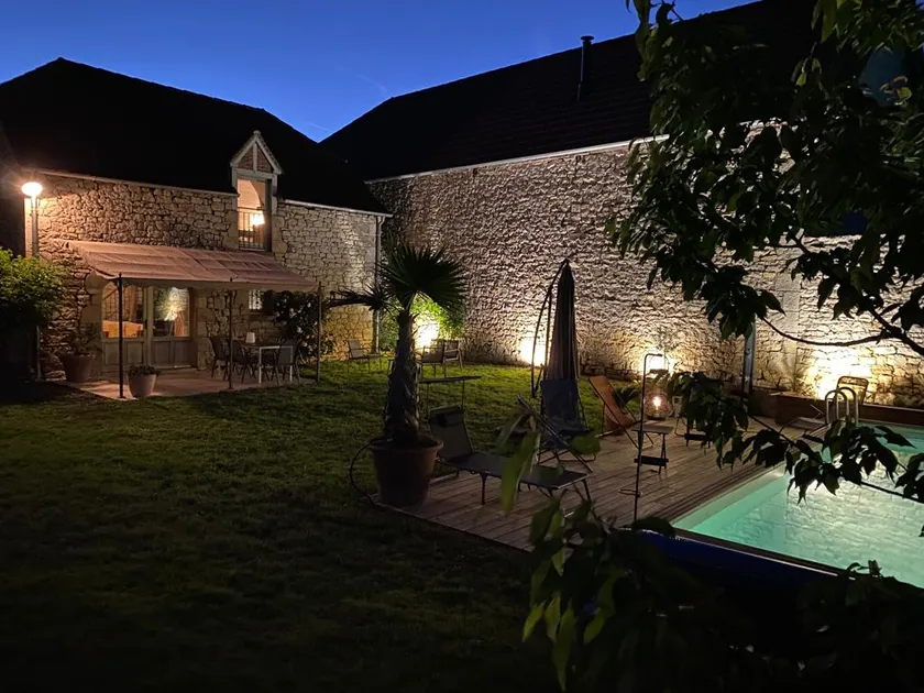 Village house with private pool gite-loubaribas - Image 1